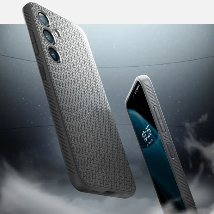 Spigen Samsung|Galaxy S24-Etui Liquid Air Samsung Galaxy S24 Granite Grey Case