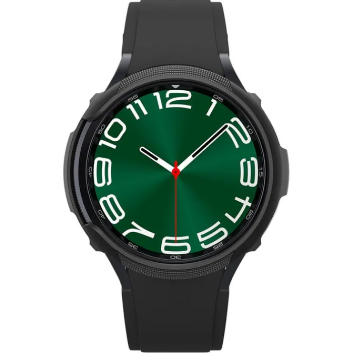 Spigen Galaxy Watch 6 Classic 47Mm|Samsung-Etui Liquid Air Samsung Galaxy Watch 6 Classic (47 MM) Matte Black Case
