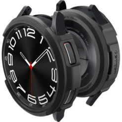 Spigen Galaxy Watch 6 Classic 43Mm|Samsung-Etui Liquid Air Samsung Galaxy Watch 6 Classic (43 MM) Matte Black Case