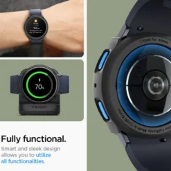 Spigen Samsung|Galaxy Watch 7 44Mm-ETUI LIQUID AIR SAMSUNG GALAXY WATCH 7 (44 MM) MATTE BLACK