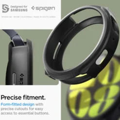 Spigen Samsung|Galaxy Watch 7 44Mm-ETUI LIQUID AIR SAMSUNG GALAXY WATCH 7 (44 MM) MATTE BLACK