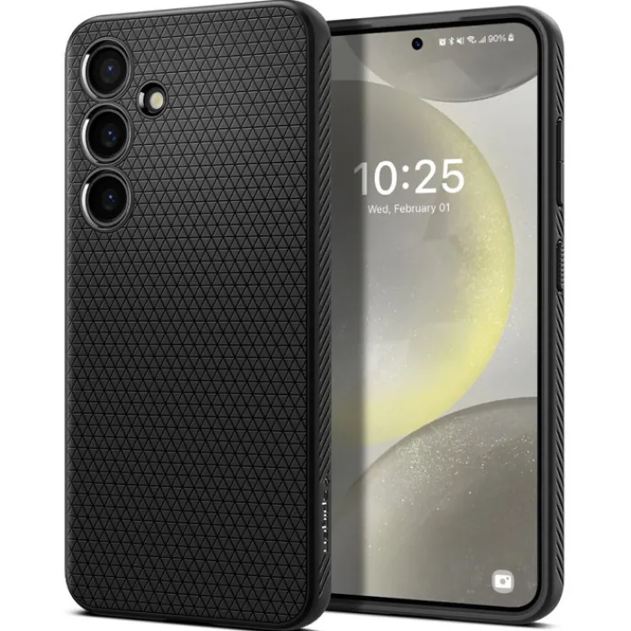 Spigen Samsung|Galaxy S24-Etui Liquid Air Samsung Galaxy S24 Matte Black Case