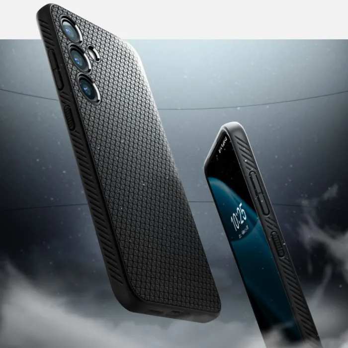 Spigen Samsung|Galaxy S24-Etui Liquid Air Samsung Galaxy S24 Matte Black Case