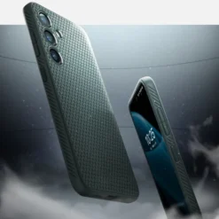 Spigen Samsung|Galaxy S24-Etui Liquid Air Samsung Galaxy S24 Abyss Green Case