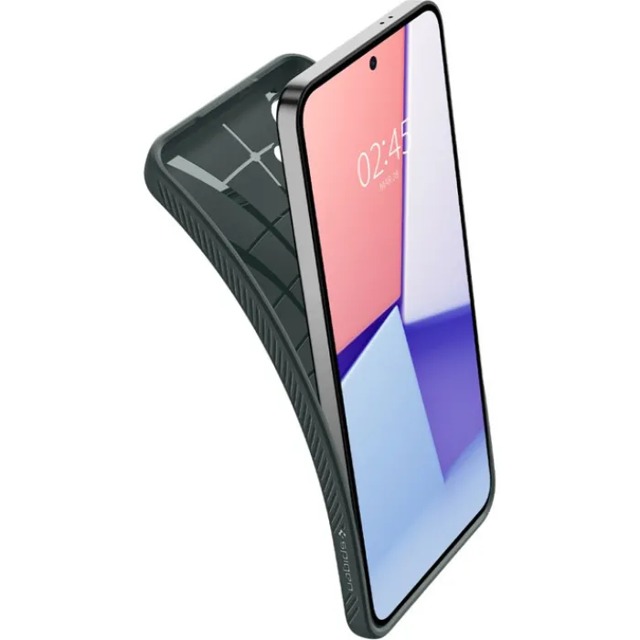 Spigen Samsung|Galaxy S24-Etui Liquid Air Samsung Galaxy S24 Abyss Green Case