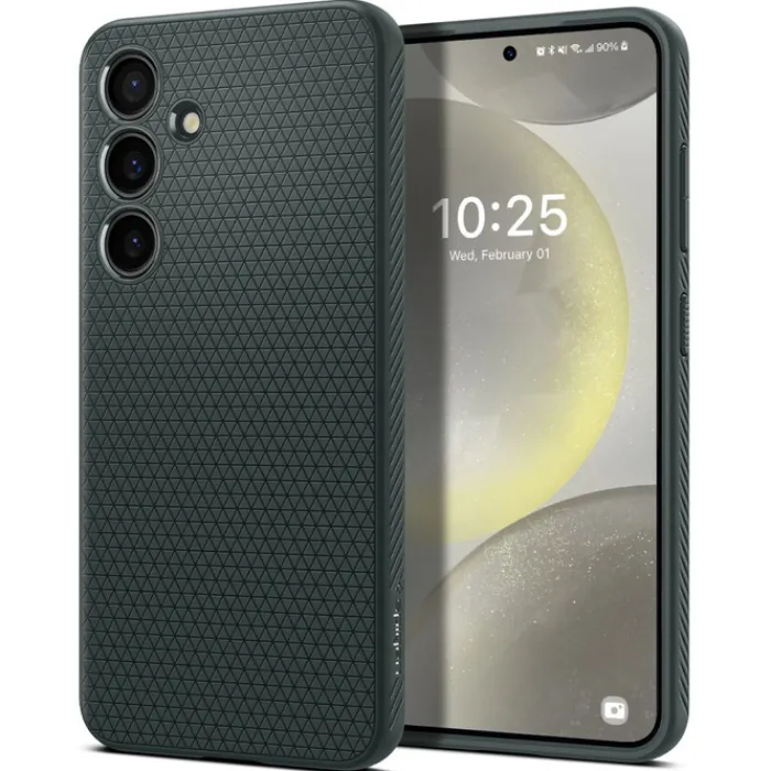 Spigen Samsung|Galaxy S24-Etui Liquid Air Samsung Galaxy S24 Abyss Green Case