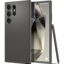 Spigen Samsung|Galaxy S24 Ultra-Etui Liquid Air Samsung Galaxy S24 Ultra Marble Grey Case
