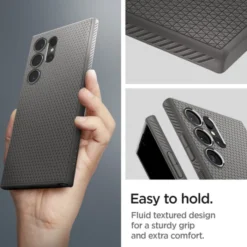 Spigen Samsung|Galaxy S24 Ultra-Etui Liquid Air Samsung Galaxy S24 Ultra Marble Grey Case