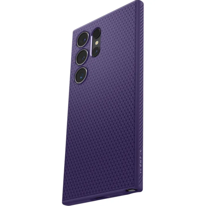 Spigen Samsung|Galaxy S24 Ultra-Etui Liquid Air Samsung Galaxy S24 Ultra Deep Purple Case