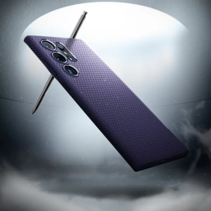 Spigen Samsung|Galaxy S24 Ultra-Etui Liquid Air Samsung Galaxy S24 Ultra Deep Purple Case
