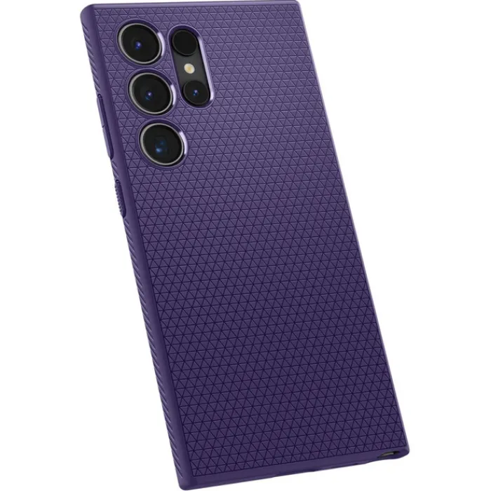 Spigen Samsung|Galaxy S24 Ultra-Etui Liquid Air Samsung Galaxy S24 Ultra Deep Purple Case