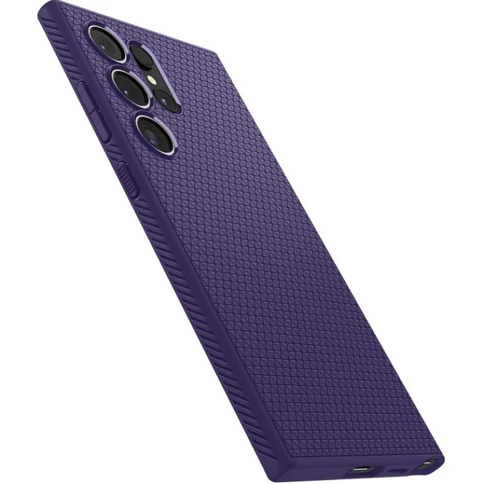 Spigen Samsung|Galaxy S24 Ultra-Etui Liquid Air Samsung Galaxy S24 Ultra Deep Purple Case