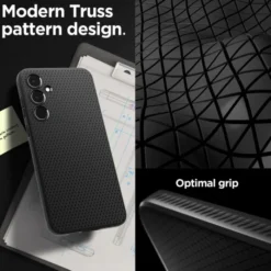 Spigen Samsung|Galaxy A55-Etui Liquid Air Samsung Galaxy A55 5g Matte Black Case