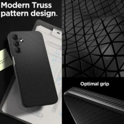 Spigen Samsung|Galaxy A15-Etui Liquid Air Samsung Galaxy A15 4g / 5g Matte Black Case