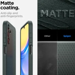 Spigen Samsung|Galaxy A15-Etui Liquid Air Samsung Galaxy A15 4g / 5g Abyss Green Case