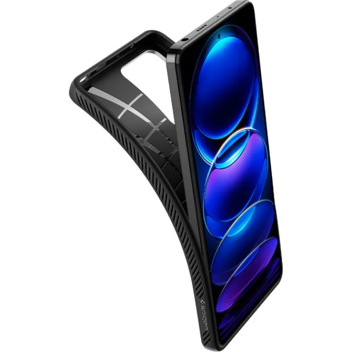 Spigen Xiaomi|Redmi Note 12 Pro 5G-Etui Liquid Air Xiaomi Redmi Note 12 Pro 5G / Poco X5 Pro 5G Matte Black