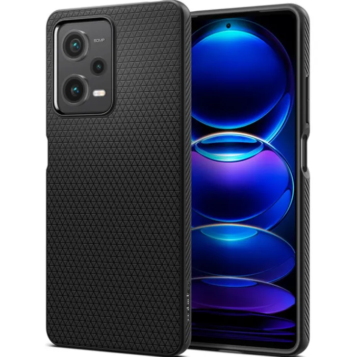 Spigen Xiaomi|Redmi Note 12 Pro 5G-Etui Liquid Air Xiaomi Redmi Note 12 Pro 5G / Poco X5 Pro 5G Matte Black
