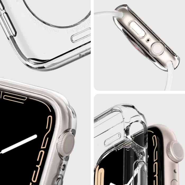 Spigen Apple Watch Se 2024 40Mm|Apple Watch 9 41Mm-Etui Liquid Crystal Apple Watch 6 7 8 9 SE 2022 40mm 41mm Przezroczyste