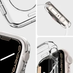 Spigen Apple Watch Se 44Mm|Apple Watch 9 45Mm-Etui Liquid Crystal Apple Watch 9 8 7 6 SE 2022 44mm 45 mm Przezroczyste