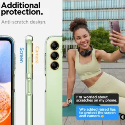 Spigen Galaxy A14 Lte|Samsung-Etui Liquid Crystal Galaxy A14 5G Crystal Clear Case