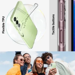 Spigen Galaxy A14 Lte|Samsung-Etui Liquid Crystal Galaxy A14 5G Crystal Clear Case