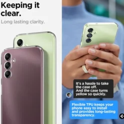 Spigen Galaxy A14 Lte|Samsung-Etui Liquid Crystal Galaxy A14 5G Crystal Clear Case