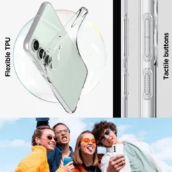 Spigen Samsung|Galaxy S23 Fe-Etui Liquid Crystal Galaxy S23 FE Crystal Clear Case