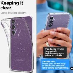 Spigen Samsung|Galaxy S23 Fe-Etui Liquid Crystal Galaxy S23 FE Glitter Crystal Case