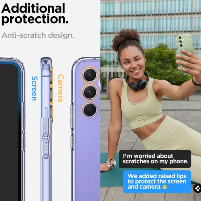 Spigen Samsung|Galaxy A54-Etui Liquid Crystal Galaxy A54 5G Crystal Clear