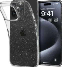 Spigen Iphone 15 Pro|Apple-Etui Liquid Crystal iPhone 15 Pro Glitter Crystal Case