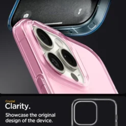 Spigen Iphone 15 Pro|Apple-Etui Liquid Crystal iPhone 15 Pro Gradation Pink Case