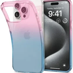 Spigen Iphone 15 Pro|Apple-Etui Liquid Crystal iPhone 15 Pro Gradation Pink Case