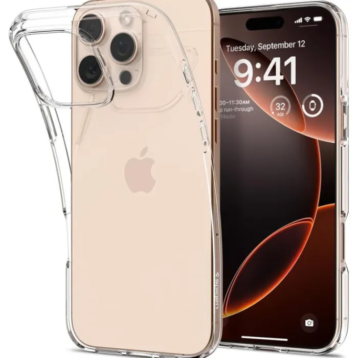 Spigen Iphone 16 Pro Max|Iphone 16 Pro Max-ETUI LIQUID CRYSTAL IPHONE 16 PRO MAX CRYSTAL CLEAR