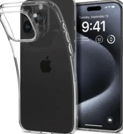 Spigen Iphone 15 Pro|Apple-Etui Liquid Crystal iPhone 15 Pro Crystal Clear