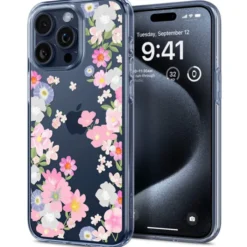 Spigen Iphone 15 Pro|Apple-Etui Liquid Crystal iPhone 15 Pro Blossom
