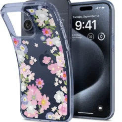 Spigen Iphone 15 Pro|Apple-Etui Liquid Crystal iPhone 15 Pro Blossom