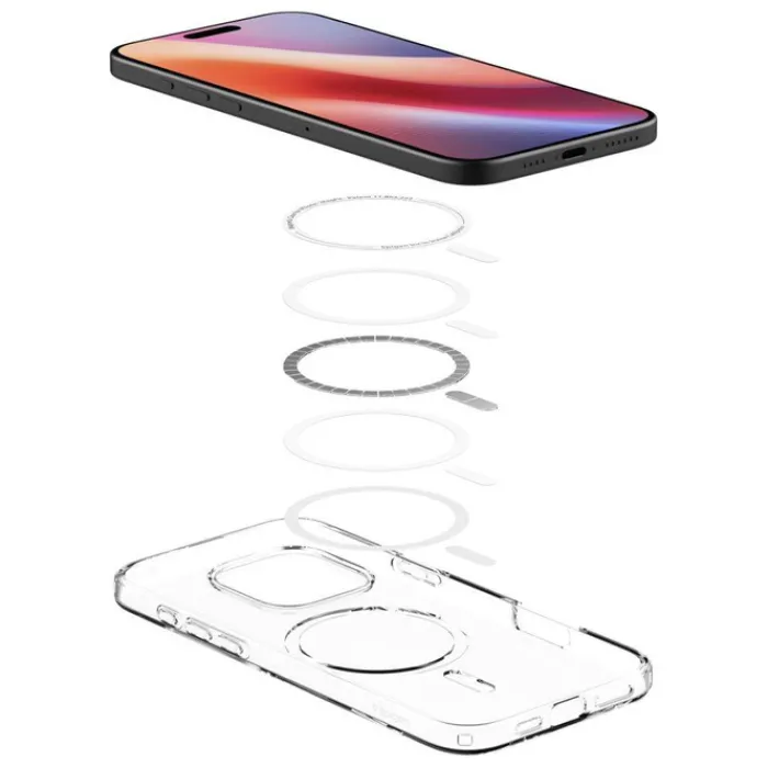 Spigen Apple|Magsafe-ETUI LIQUID CRYSTAL MAG MAGSAFE IPHONE 16 PRO CLEAR