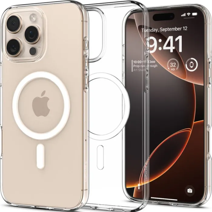 Spigen Apple|Magsafe-ETUI LIQUID CRYSTAL MAG MAGSAFE IPHONE 16 PRO CLEAR