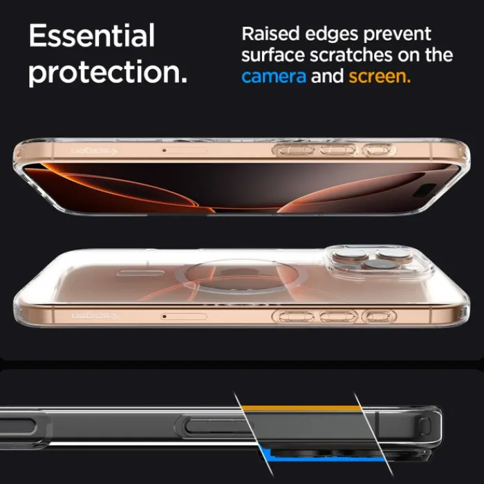 Spigen Apple|Magsafe-ETUI LIQUID CRYSTAL MAG MAGSAFE IPHONE 16 PRO CLEAR