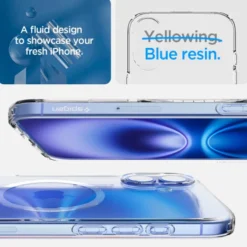 Spigen Iphone 16 Plus|Iphone 16 Plus-Etui LIQUID CRYSTAL MAG MAGSAFE IPHONE 16 PLUS CLEAR
