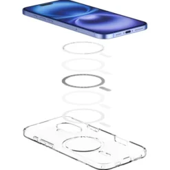 Spigen Iphone 16 Plus|Iphone 16 Plus-Etui LIQUID CRYSTAL MAG MAGSAFE IPHONE 16 PLUS CLEAR