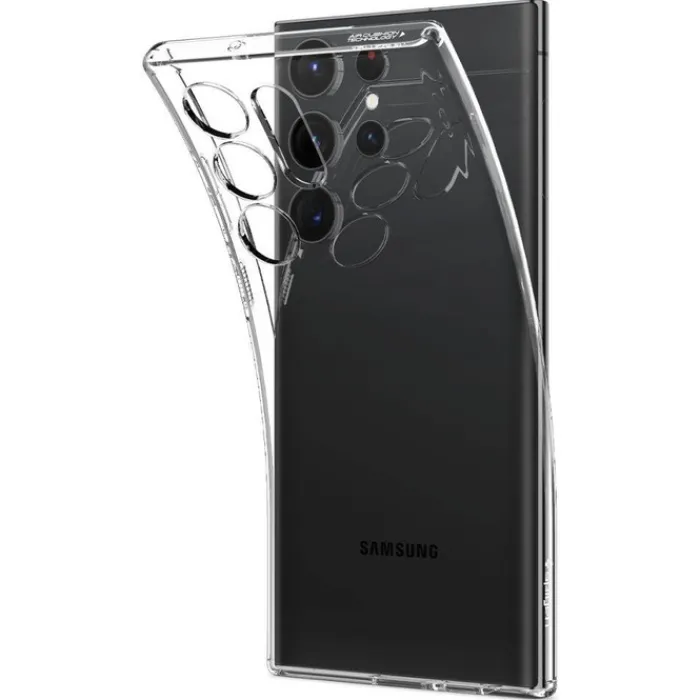 Spigen Samsung|Galaxy S23 Ultra-Etui Liquid Crystal Samsung S23 Ultra Crystal Clear Przezroczysty Case