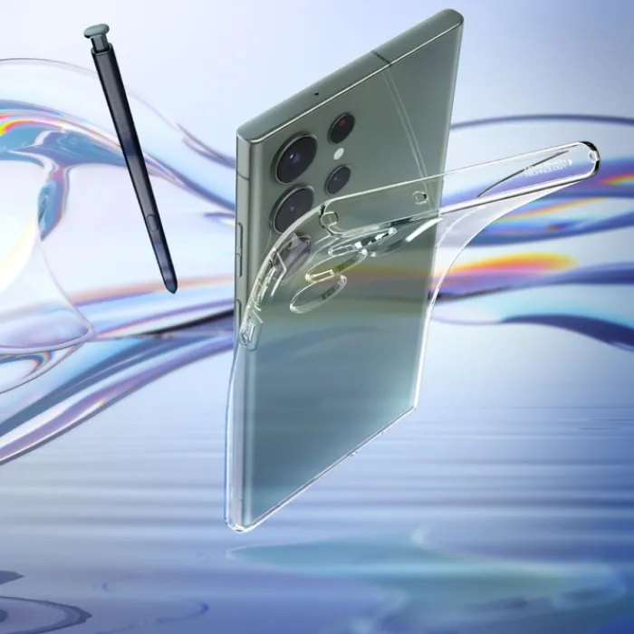 Spigen Samsung|Galaxy S23 Ultra-Etui Liquid Crystal Samsung S23 Ultra Crystal Clear Przezroczysty Case