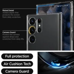 Spigen Samsung|Galaxy S23 Ultra-Etui Liquid Crystal Samsung S23 Ultra Crystal Clear Przezroczysty Case