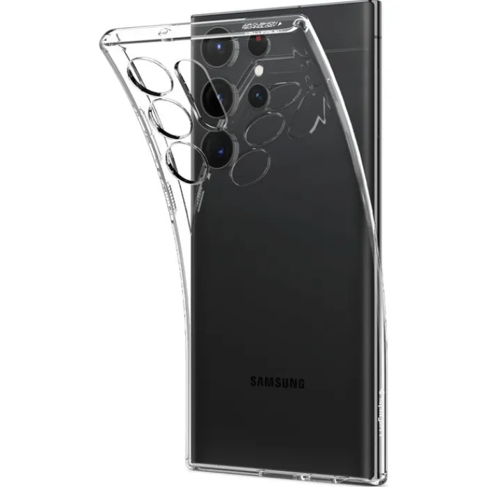 Spigen Samsung|Galaxy S23 Ultra-Etui Liquid Crystal Samsung S23 Ultra Crystal Clear Przezroczysty Case
