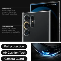 Spigen Samsung|Galaxy S24 Ultra-Etui Liquid Crystal Samsung Galaxy S24 Ultra Crystal Clear Case