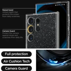 Spigen Samsung|Galaxy S24 Ultra-Etui Liquid Crystal Samsung Galaxy S24 Ultra Glitter Crystal Case