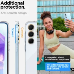 Spigen Samsung|Galaxy A55-Etui Liquid Crystal Samsung Galaxy A55 5g Crystal Clear Case