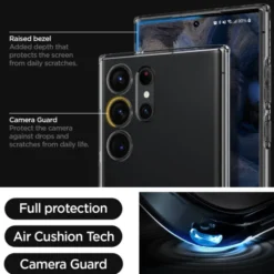 Spigen Samsung|Galaxy S23 Ultra-Etui Liquid Crystal Samsung S23 Ultra Space Crystal Przezroczysty Case
