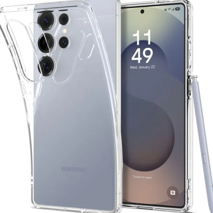 Spigen Samsung|Galaxy S25 Ultra-ETUI LIQUID CRYSTAL SAMSUNG GALAXY S25 ULTRA CRYSTAL CLEAR